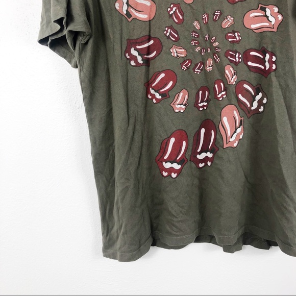 Daydreamer Rolling Stones Spiral Tongue Tee - Picture 4 of 12
